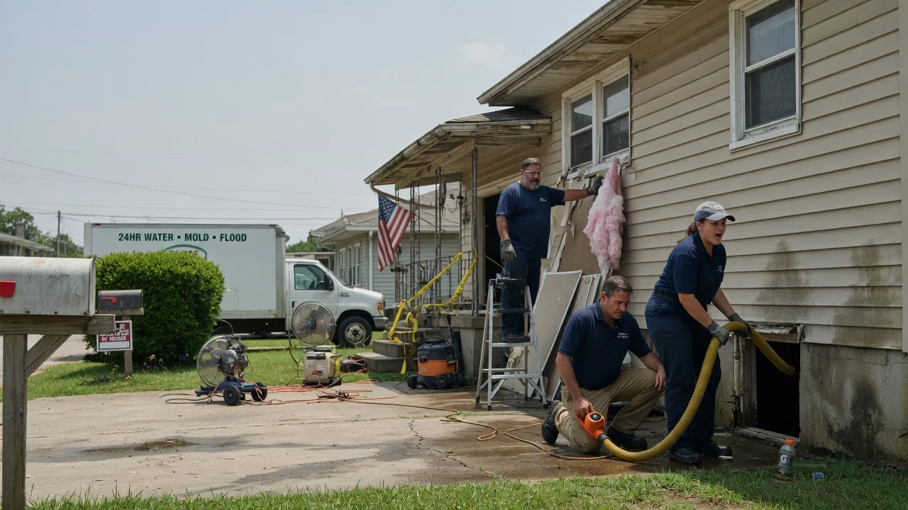 Water Damage Repair in Pineville, LA near me